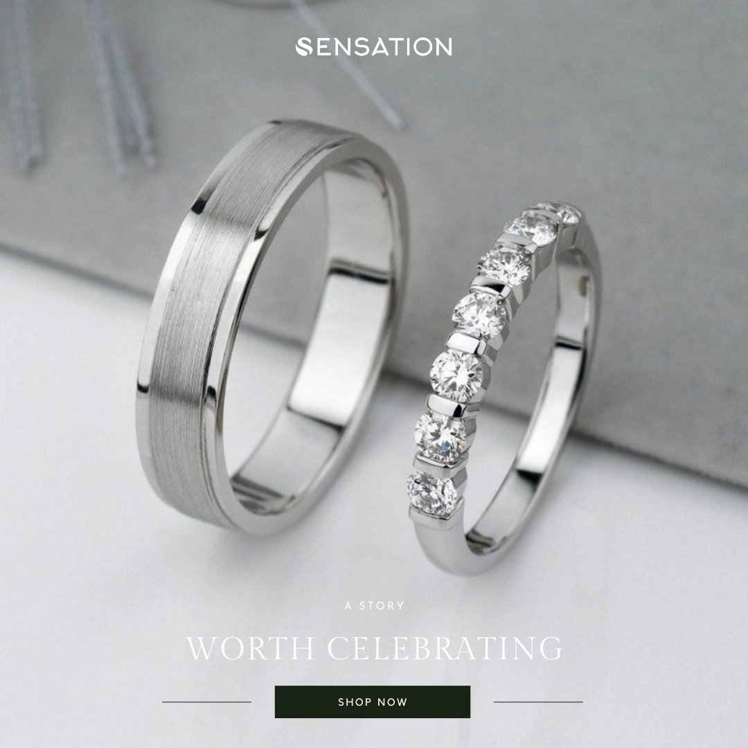 COUPLE RINGS - SENSATION Pakistan