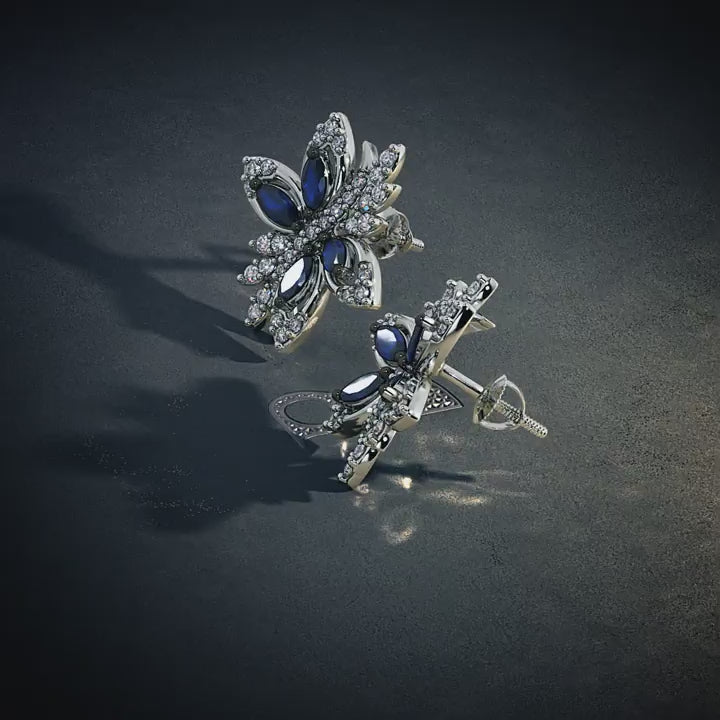 Tribal Earrings - 925 SILVER