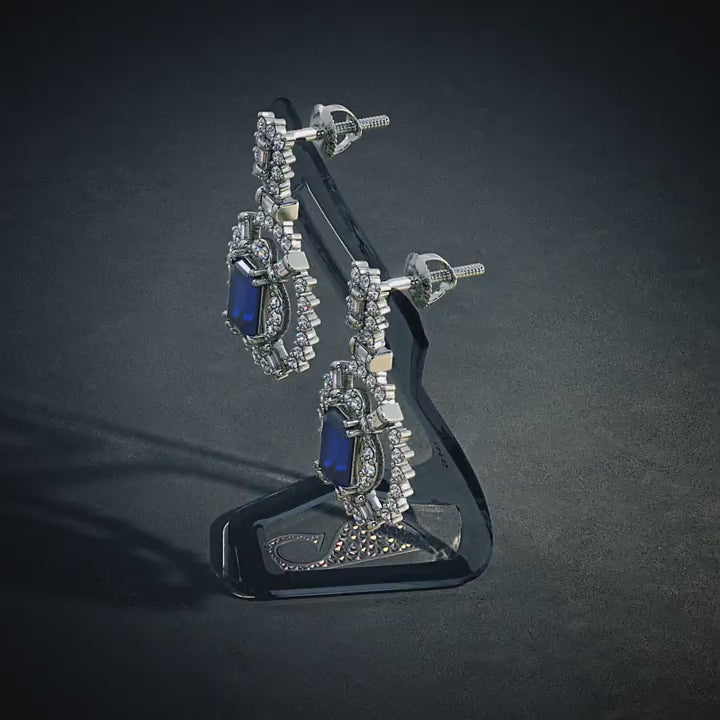 Trimblett Earrings - 925 SILVER