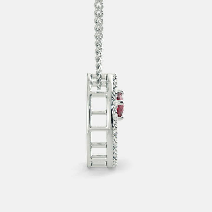 DRASTIC DIAMOND NECKLACE - 925 SILVER