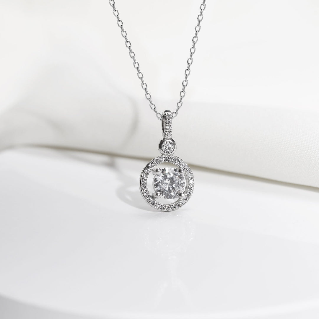 Silver Drizzle Drop Set with Link Chain