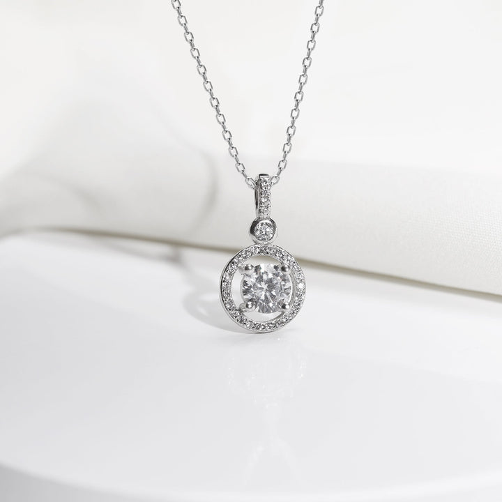Silver Drizzle Drop Set with Link Chain