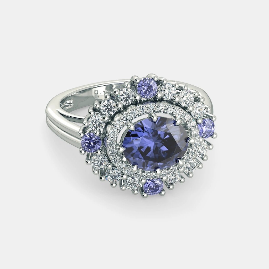 ELITE BLUE RING - 925 SILVER - SENSATION Pakistan