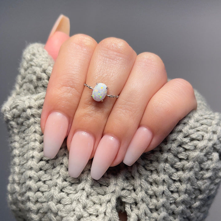 Moonlit Majesty Opal Ring
