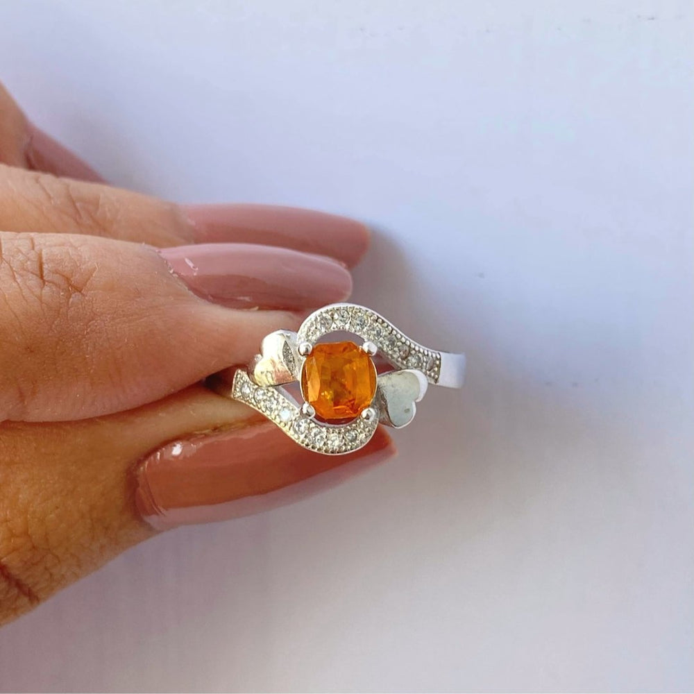 NATURAL YELLOW SAPPHIRE - BLOOMING HEART - SENSATION Pakistan