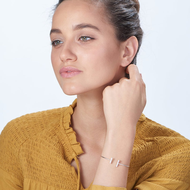 OPEN DOUBLE BAR BANGLE - SENSATION Pakistan