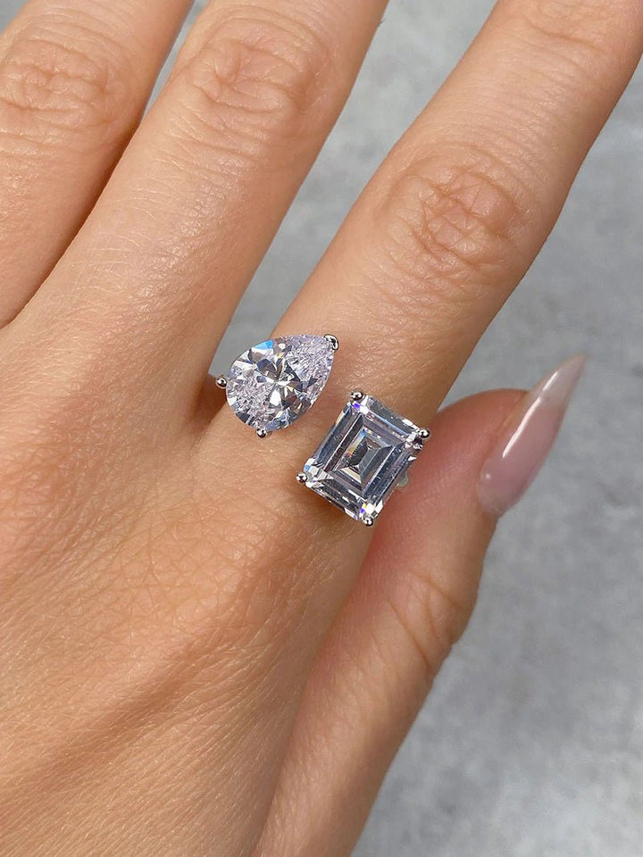 Rebus Suede special- 925 Silver Ring - SENSATION Pakistan