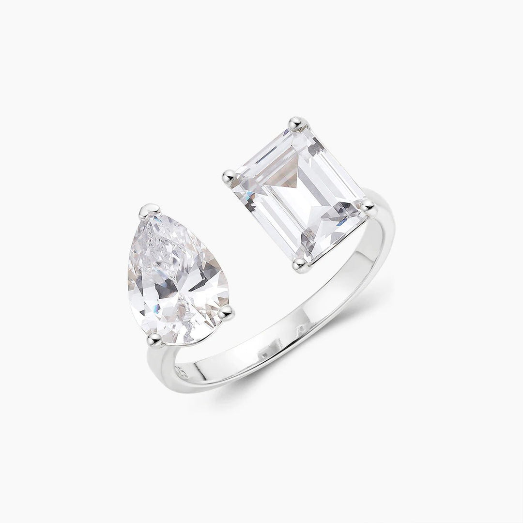 Rebus Suede special- 925 Silver Ring - SENSATION Pakistan