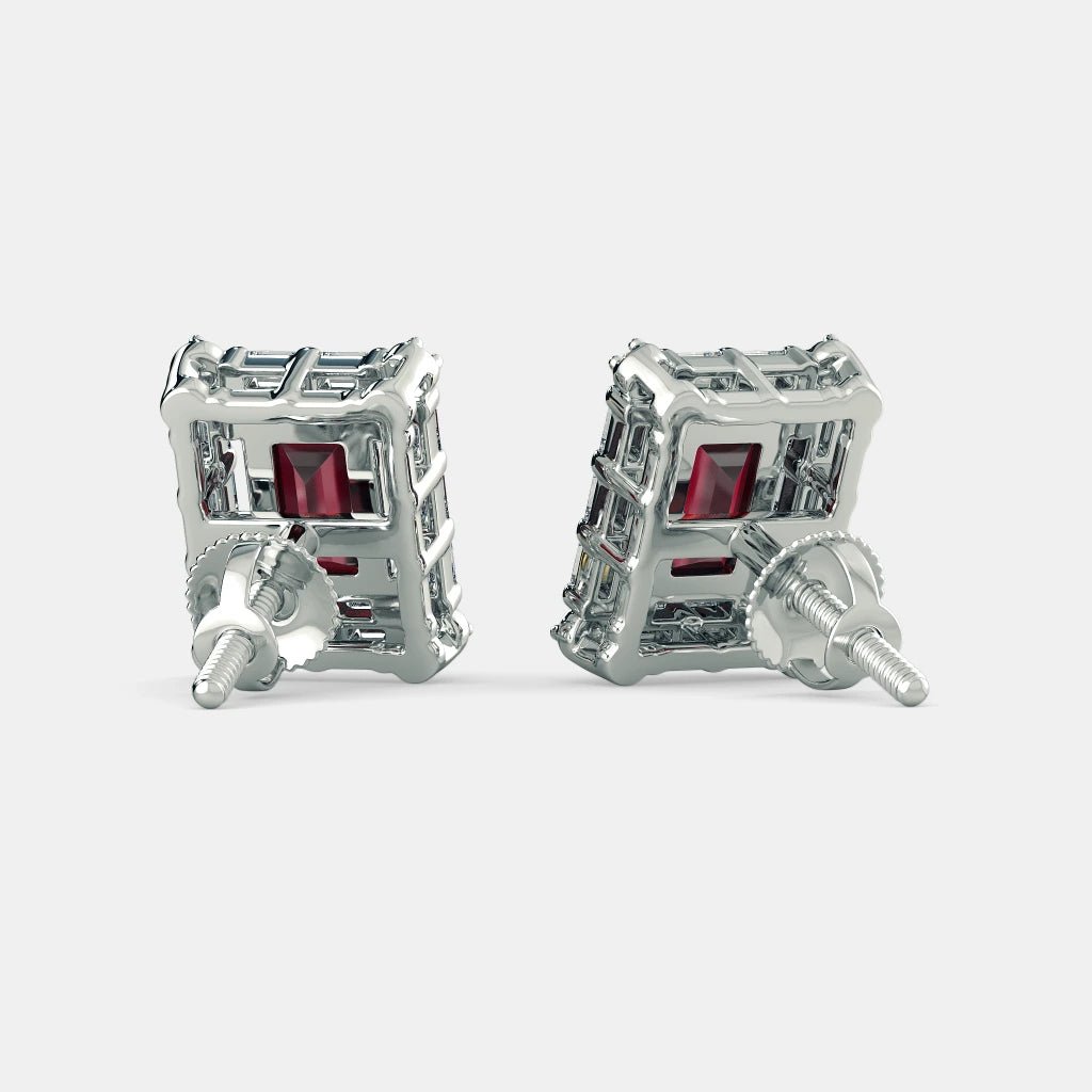 Royal-Bloom Earrings - 925 SILVER - SENSATION Pakistan