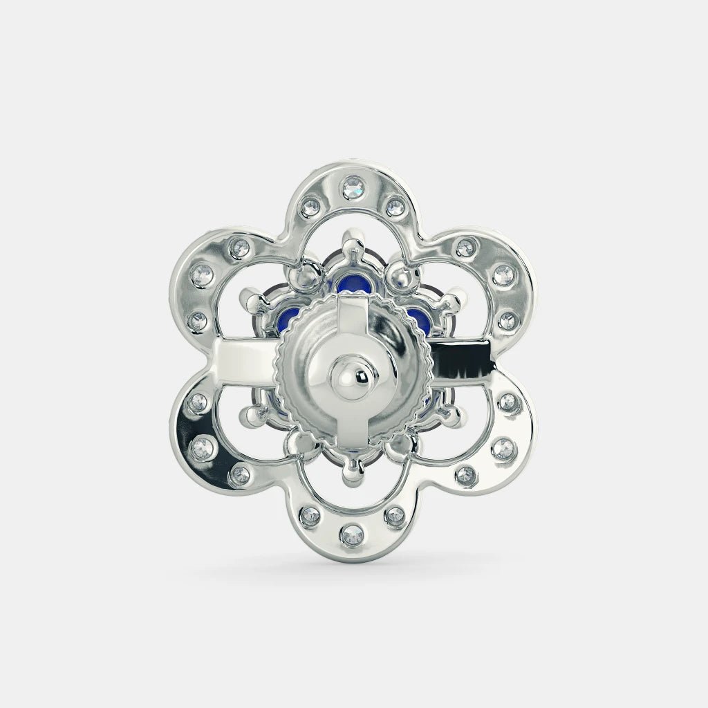 SOPHIN DIAMOND EARRINGS- 925 SILVER - SENSATION Pakistan