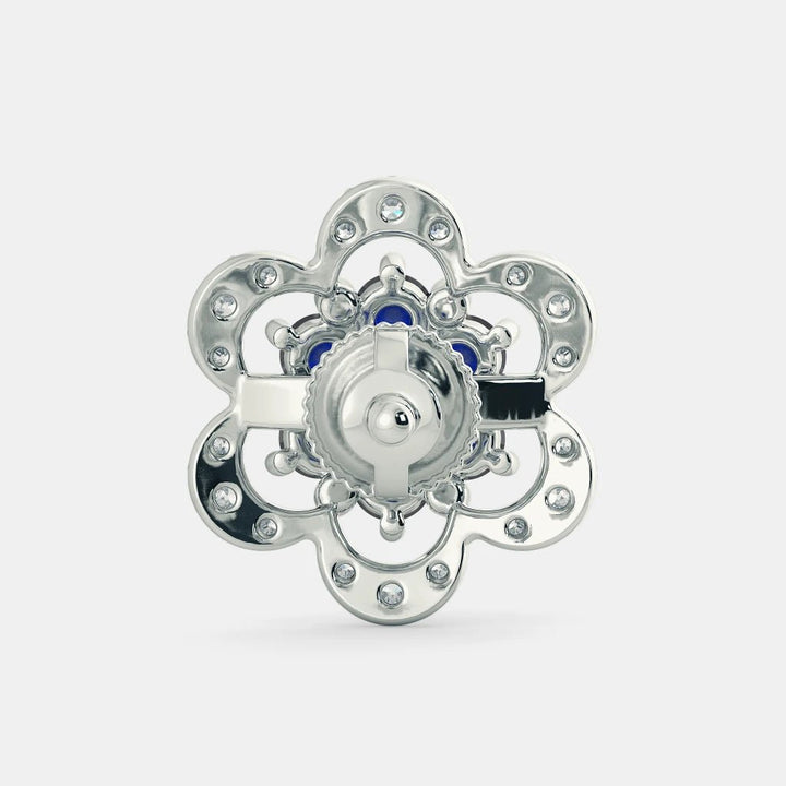 SOPHIN DIAMOND EARRINGS- 925 SILVER - SENSATION Pakistan