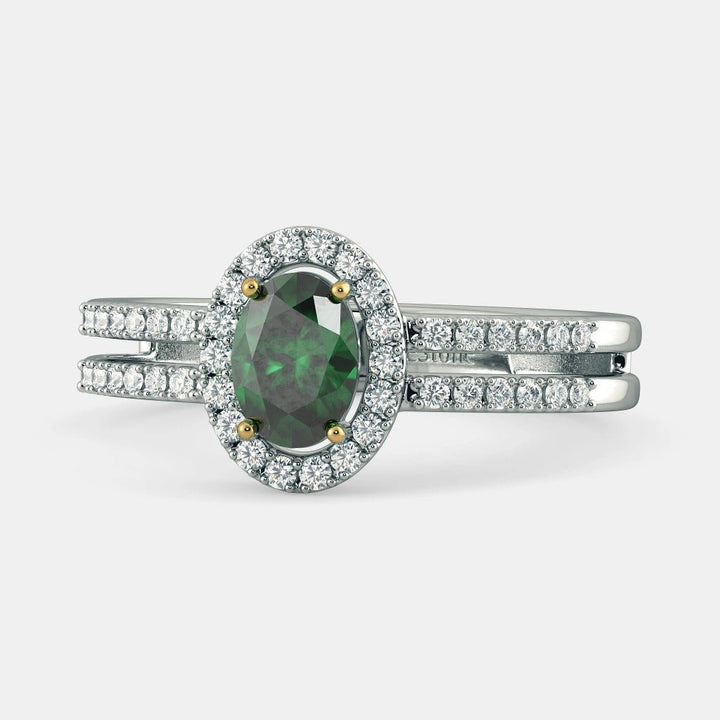 THE ATLANTIS EMERALD RING - 925 SILVER - SENSATION Pakistan