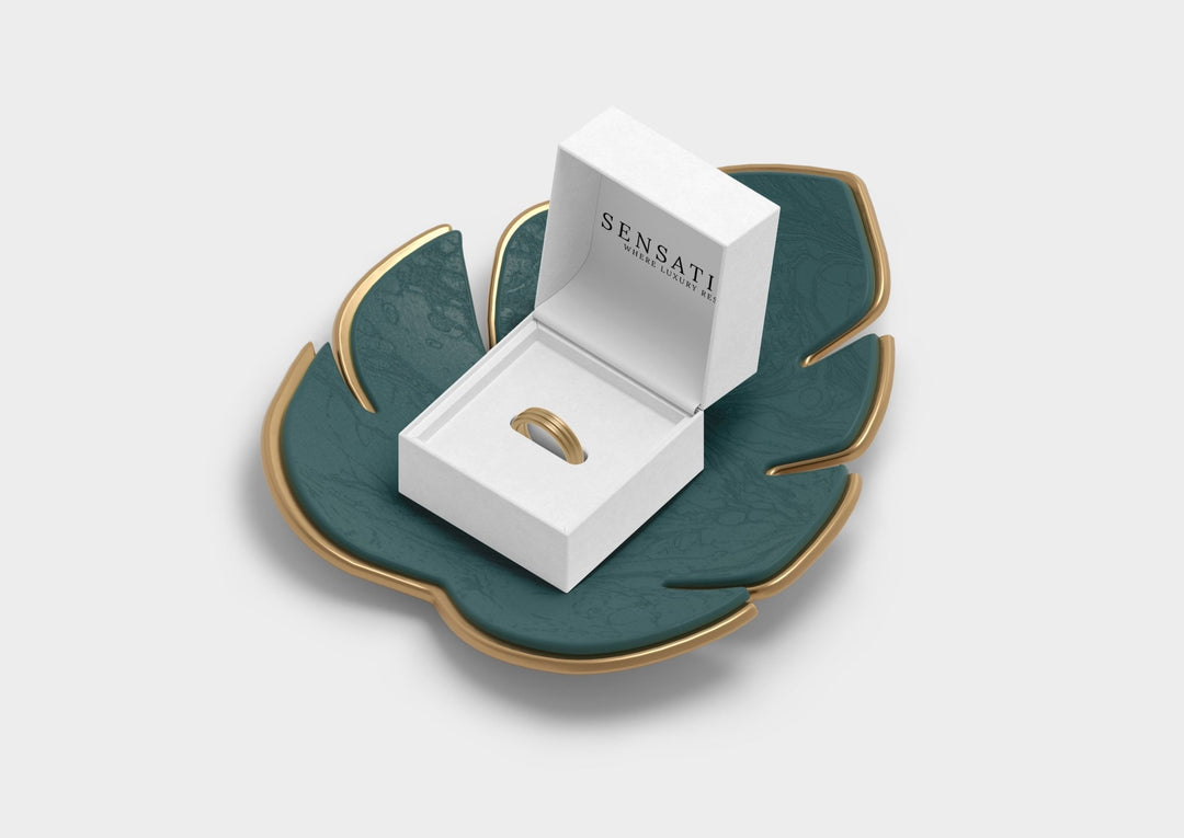 THE ATLANTIS EMERALD RING - 925 SILVER - SENSATION Pakistan