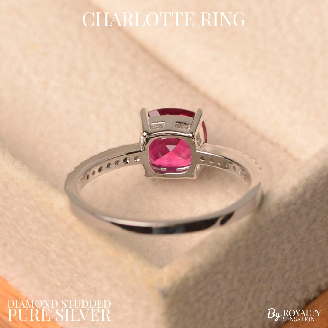 THE CHARLOTTE RING - 925 SILVER - SENSATION Pakistan