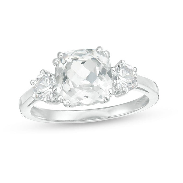 WHITE DIAMOND RING - 925 SILVER - SENSATION Pakistan